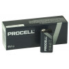 Щелочные Alkaline батарейки Крона Duracell Procell 9V - упаковка 10 шт.
