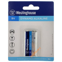 Батарейка щелочная Крона Westinghouse Dynamo Alkaline 9V 6F22 6LR61