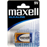 Батарейка щелочная Крона Maxell Alkaline 9V 6F22 6LR61