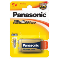 Батарейка щелочная Крона Panasonic Alkaline Power 9V 6F22 6LR61 Батарейка щелочная Крона Panasonic Alkaline Power 9V 6F22 6LR61
