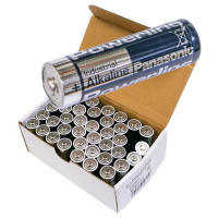 Батарейки щелочные АА Panasonic Powerline Industrial Alkaline LR6 1.5V - упаковка 40 шт.