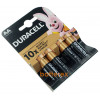 Батарейки АА Duracell Alkaline LR6 1.5V 4 шт. в блистере Батарейки АА Duracell Alkaline LR6 1.5V 4 шт. в блистере
