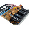 Батарейки АА LR6 1.5V Duracell Alkaline Ultra Powercheck с проверкой заряда - упаковка 4 шт