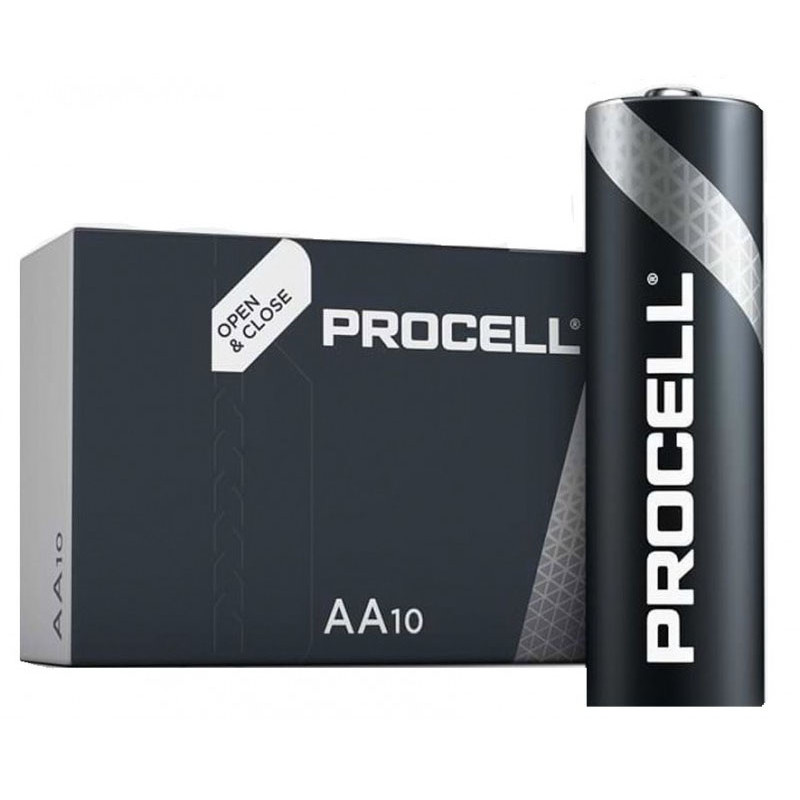 Батарейки щелочные АА Duracell Procell Alkaline LR6 1.5V - упаковка 10 шт.