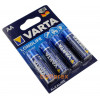 Батарейки ААА LR03 Varta Alkaline Longlife Power 1.5V блистер 4 шт.