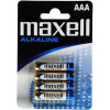 Батарейки АAА LR03 Maxell Alkaline 1.5V 4 шт. в блистере