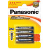 Батарейки ААА Alkaline LR03 Panasonic Power 1.5V 4 шт. в блистере