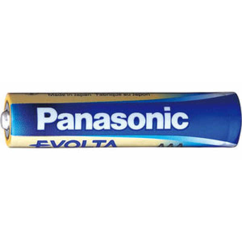 Батарейки минипальчиковые ААА Alkaline Panasonic Evolta Power Rangers LR03 1.5V - 8 шт. в блистере Батарейки минипальчиковые ААА Alkaline Panasonic Evolta Power Rangers LR03 1.5V - 8 шт. в блистере
