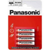 Батарейки ААА R03 Panasonic Red Zinc 1.5V 4 шт. в блистере