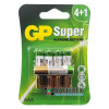 Батарейки щелочные AAA GP Super Alkaline LR03 1.5V - 5 шт. в блистере