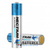 Батарейки AA LR03 Alkaline Nectium Golden 1.5V с позолоченным контактом минус для лучшей токоотдачи