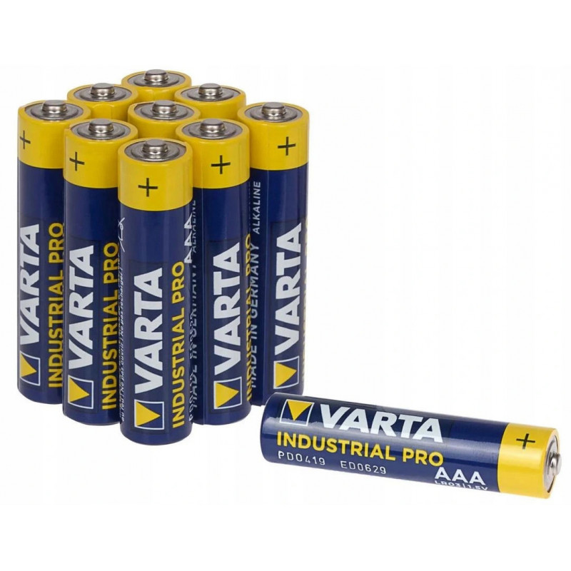 Батарейки ААА Alkaline Varta Industrial Pro LR03 1.5V - упаковка 40 шт - оригинал, Германия Батарейки ААА Alkaline Varta Industrial Pro LR03 1.5V - упаковка 40 шт - оригинал, Германия