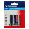 Батарейки солевые ААА Westinghouse Super Heavy Duty R03 1.5V - 4 шт. в блистере