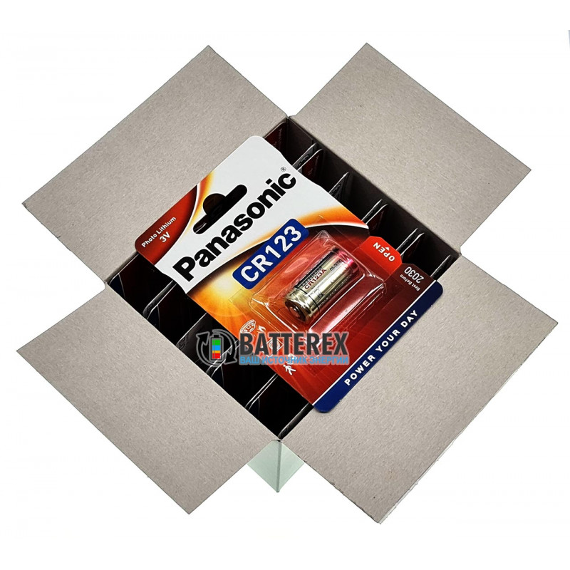Батарейка CR123A Panasonic Lithium Power 3V Батарейка CR123A Panasonic Lithium Power 3V