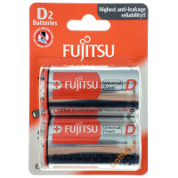 Батарейки D LR20 Fujitsu Alkaline Universal Power 1.5V (2 шт. в блистере) - Япония