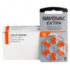 Батарейки Rayovac Extra 13 PR48 для слуховых аппаратов - 6 шт. в блистере Батарейки Rayovac Extra 13 PR48 для слуховых аппаратов - 6 шт. в блистере