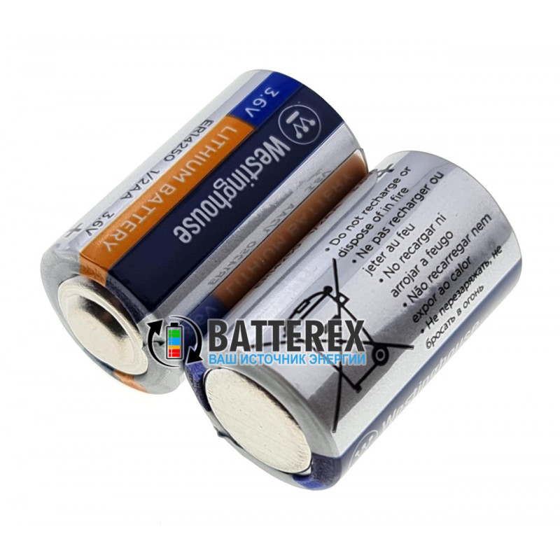 Батарейка литиевая Westinghouse 1/2AA ER14250 3.6V Батарейка литиевая Westinghouse 1/2AA ER14250 3.6V