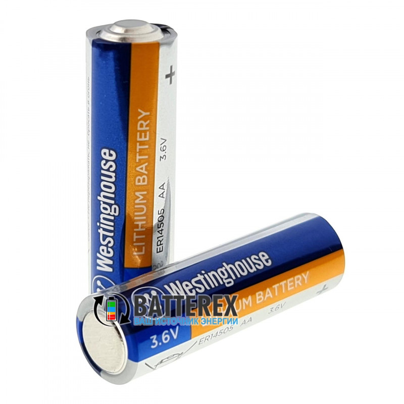 Батарейка литиевая 14505 AA ER14505 Westinghouse 3.6V LiSOCl2 (+выводы под пайку под заказ) Батарейка литиевая 14505 AA ER14505 Westinghouse 3.6V LiSOCl2 (+выводы под пайку под заказ)