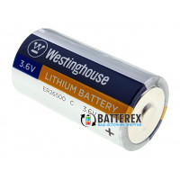 Батарейка литиевая 26500 C ER26500 Westinghouse 3.6V LiSOCl2 (+выводы под пайку под заказ)