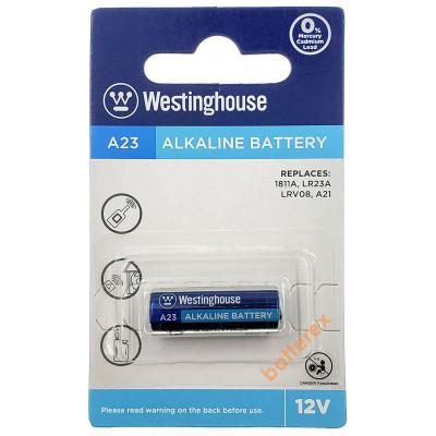 Батарейка А23 Westinghouse Alkaline 12V (LRV08, LR23A, А21, 1811A)