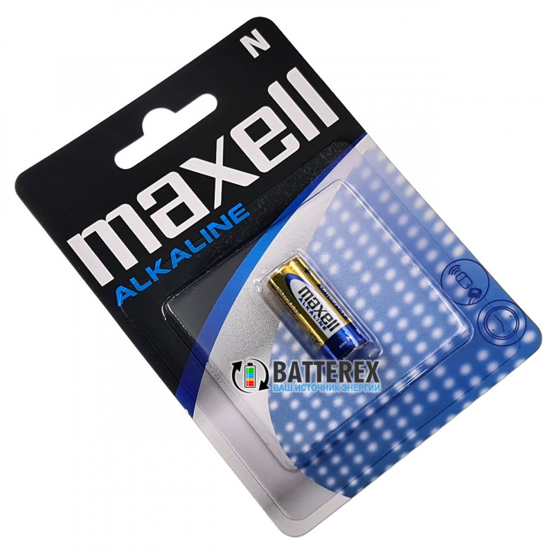 Батарейка щелочная LR1 N Maxell Alkaline 1.5V Батарейка щелочная LR1 N Maxell Alkaline 1.5V