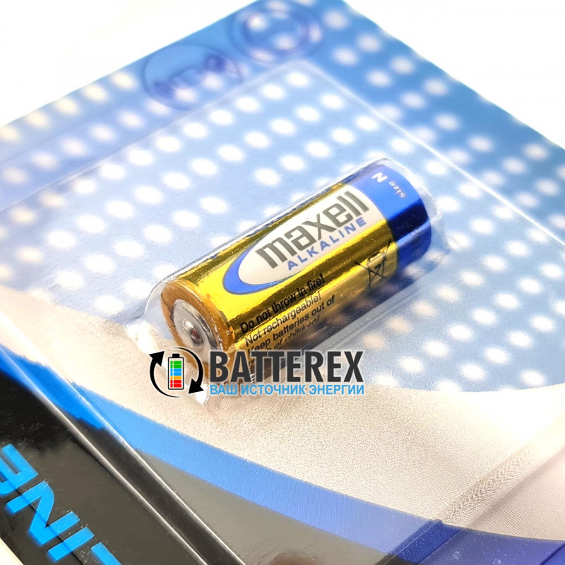 Батарейка щелочная LR1 N Maxell Alkaline 1.5V Батарейка щелочная LR1 N Maxell Alkaline 1.5V