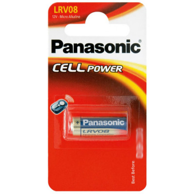 Батарейка А23 LRV08 Panasonic Micro Alkaline 12V (MN21, LR23A)