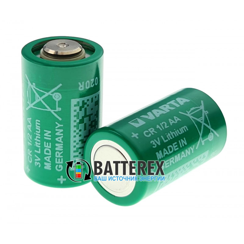 Батарейка литиевая Varta CR 1/2 AA 3,0V LiMnO2 Made in Germany Батарейка литиевая Varta CR 1/2 AA 3,0V LiMnO2 Made in Germany