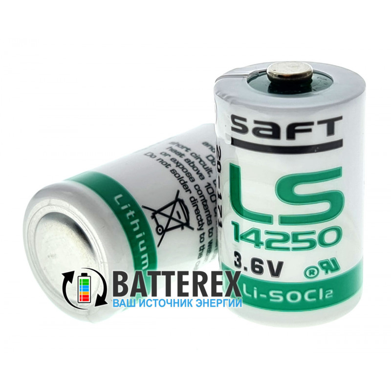Батарейка литиевая SAFT LS 14250 1/2AA STD 3,6V LiSOCl2 Made in France Батарейка литиевая SAFT LS 14250 1/2AA STD 3,6V LiSOCl2 Made in France
