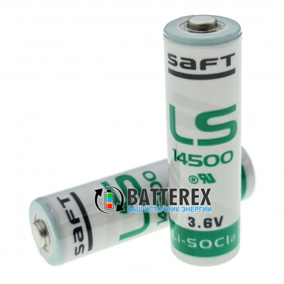 Батарейка литиевая SAFT LS 14500 AA STD 3,6V LiSOCl2 Made in France