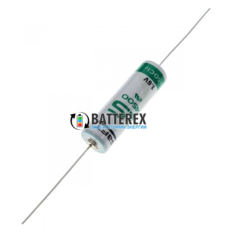 Батарейка литиевая SAFT LS 14500 AA CNA 3,6V LiSOCl2 с выводами под пайку - Made in France Батарейка литиевая SAFT LS 14500 AA CNA 3,6V LiSOCl2 с выводами под пайку - Made in France