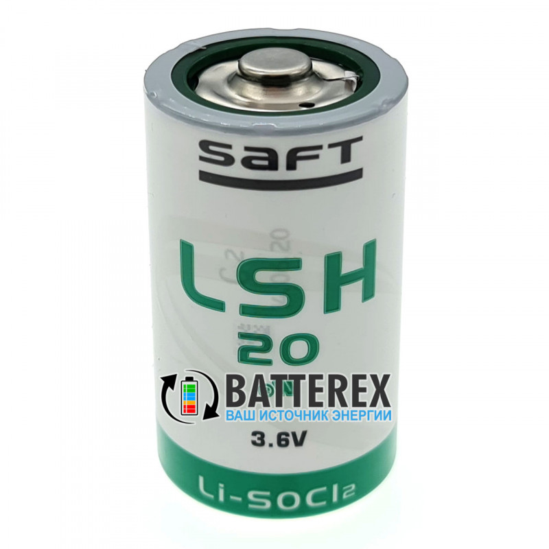 Батарейка SAFT LSH 20 STD 3,6V литиевая LiSOCl2 Made in France