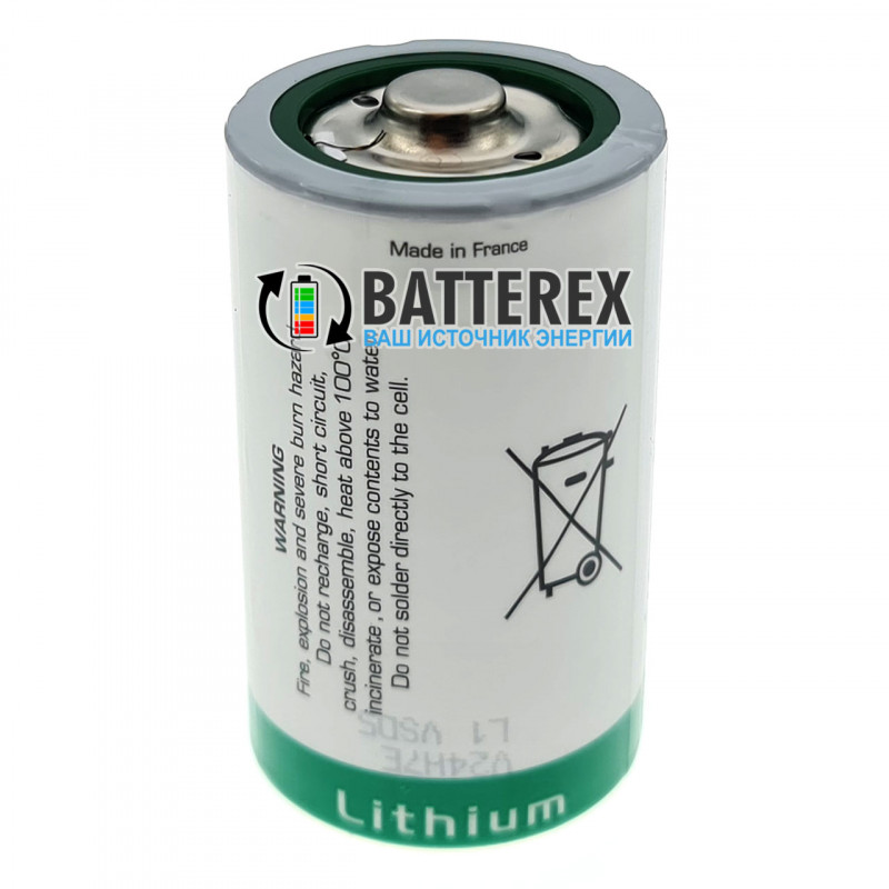 Батарейка SAFT LSH 20 STD 3,6V литиевая LiSOCl2 Made in France