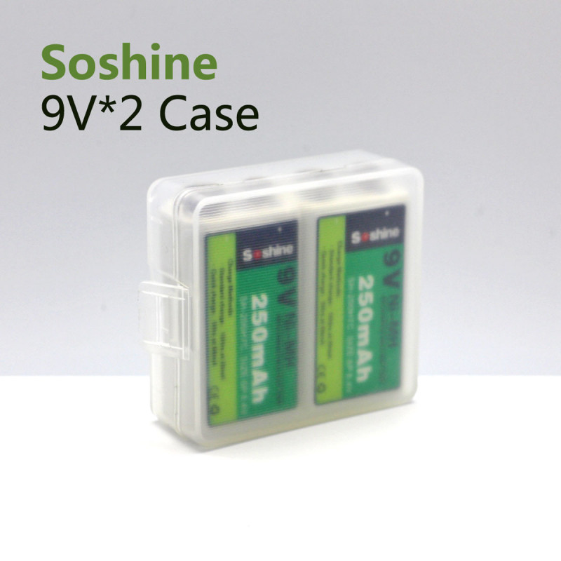 Пластиковый бокс Soshine SBC-018 на 2 Кроны
