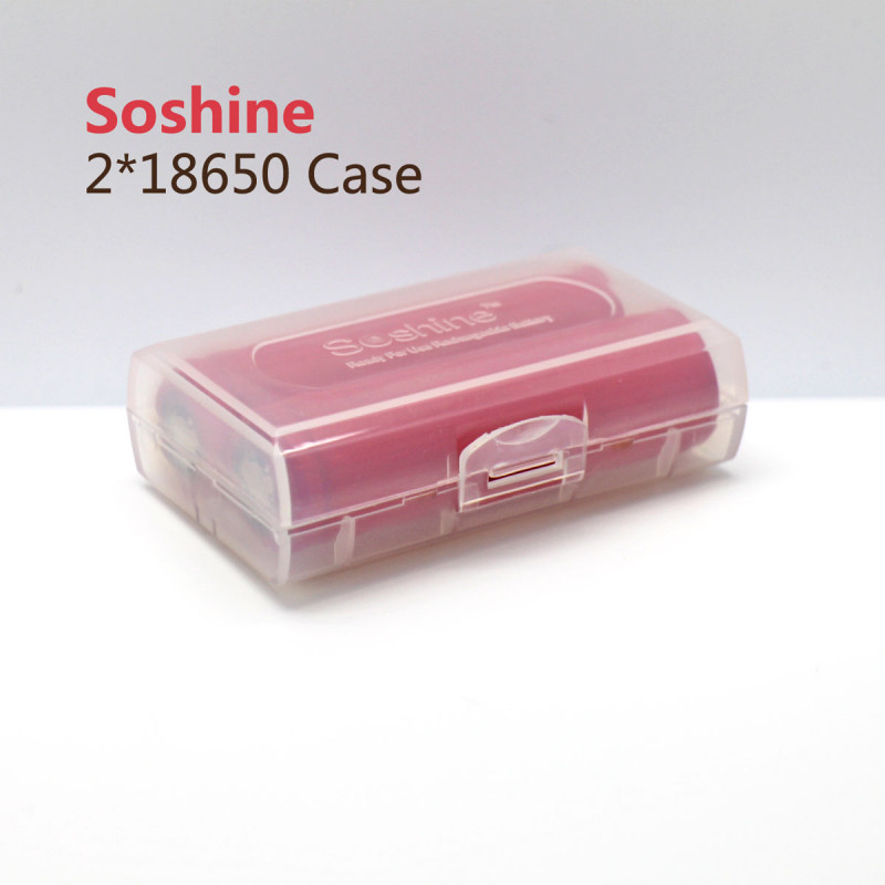 Бокс Soshine на 2 аккумулятора 18650 или 4 аккумулятора 16340