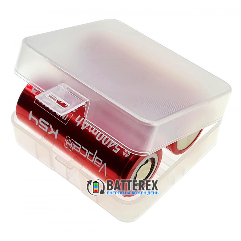 Пластиковый бокс Vapcell VBC-0226 на 2 аккумулятора 26650 Пластиковый бокс Vapcell VBC-0226 на 2 аккумулятора 26650