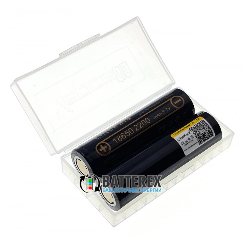 Пластиковый бокс Vapcell VBC-0218 на 2 аккумулятора 18650 Пластиковый бокс Vapcell VBC-0218 на 2 аккумулятора 18650
