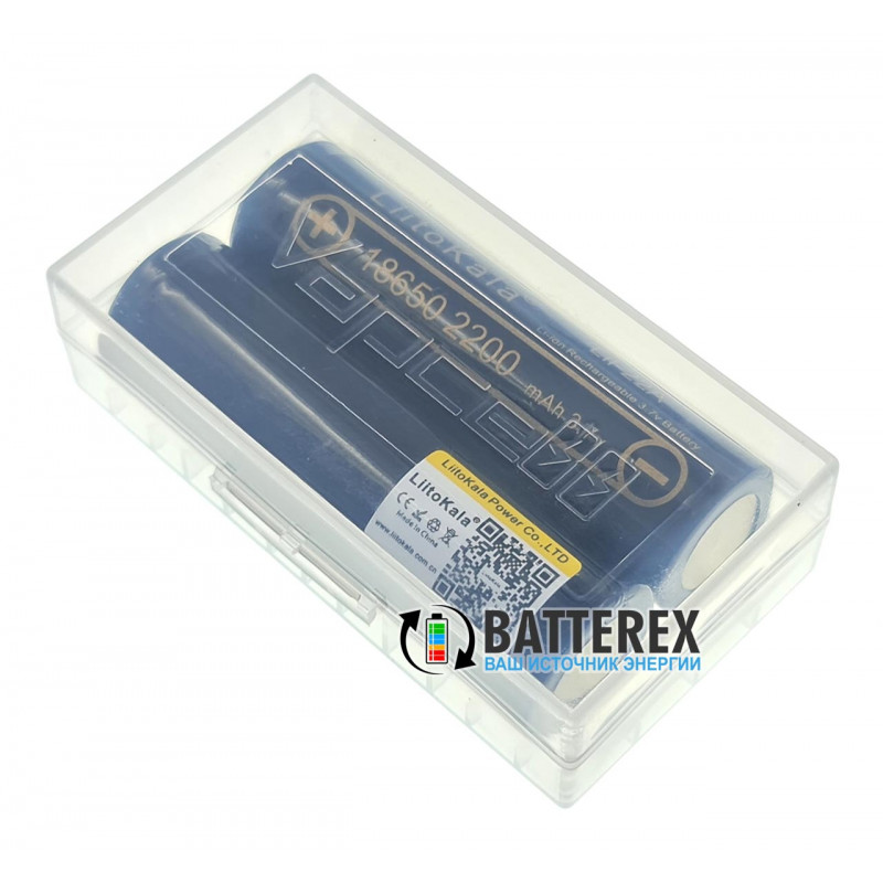 Пластиковый бокс Vapcell VBC-0218 на 2 аккумулятора 18650 Пластиковый бокс Vapcell VBC-0218 на 2 аккумулятора 18650