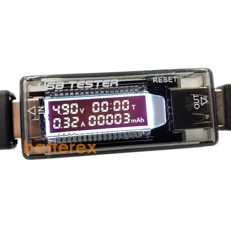 USB Tester Charger Doctor KWS-V21 - USB тестер для измерения напряжения, тока и ёмкости USB Tester Charger Doctor KWS-V21 - USB тестер для измерения напряжения, тока и ёмкости