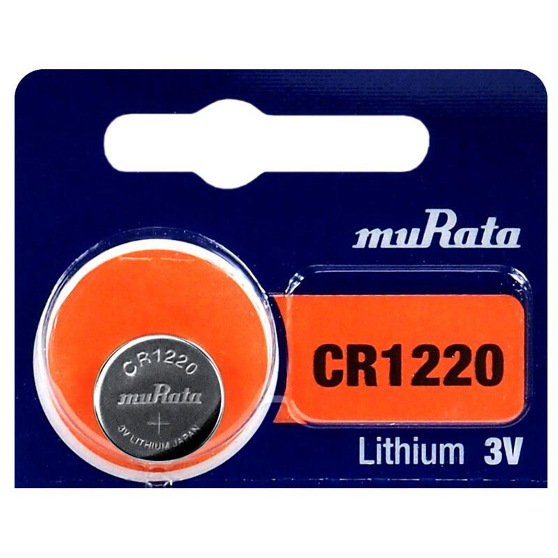 Батарейки CR1220 Murata Lithium 3V - упаковка 5 шт Батарейки CR1220 Murata Lithium 3V - упаковка 5 шт