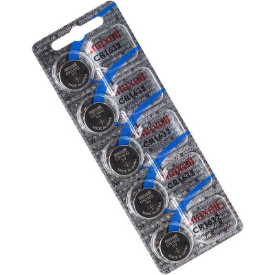 Батарейка CR1632 Maxell Lithium 3V Made in Japan - поштучно - цена за 1 шт.