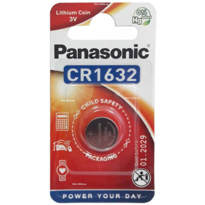 Батарейка CR1632 Panasonic Lithium Power 3V