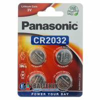 Батарейка CR2032 Panasonic Lithium Power 3V - 4 шт. в блистере