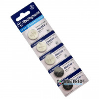 Батарейка CR2032 Westinghouse Lithium Battery 3V - 5 шт. в блистере