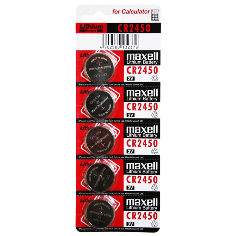 Батарейка CR2450 Maxell Lithium 3V Батарейка CR2450 Maxell Lithium 3V