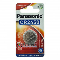 Батарейка CR2450 Panasonic Lithium 3V