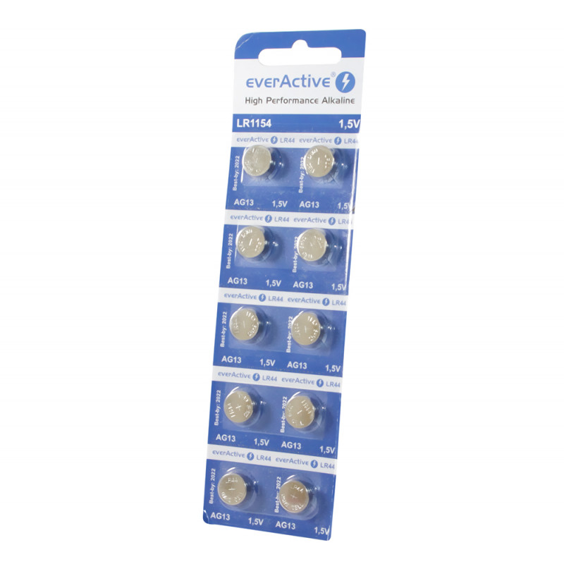Alkaline батарейка LR54 Everactive 1,5V (AG10 LR1130)