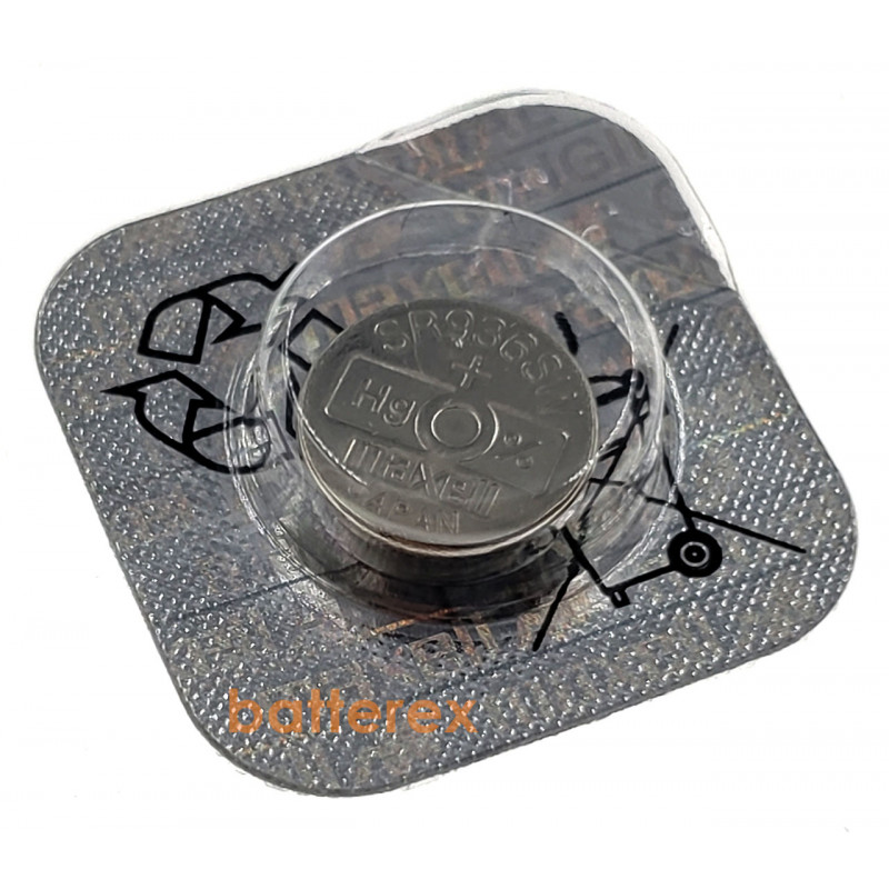 Батарейка 394 SR936SW Maxell Silver Oxide 1,55V Made in Japan