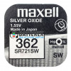 Батарейка для часов 362 SR721SW Maxell Silver Oxide 1,55V Made in Japan