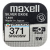 Батарейка для часов 371 SR920SW Maxell Silver Oxide 1,55V Made in Japan